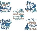 Beach Inspirational Sayings Combo (image for) Beach Inspirational Sayings Combo